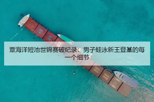 覃海洋短池世锦赛破纪录：男子蛙泳新王登基的每一个细节