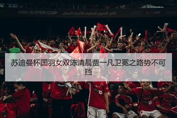 苏迪曼杯国羽女双陈清晨贾一凡卫冕之路势不可挡